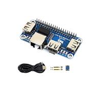 IBest Ethernet/USB HUB HAT for Raspberry Pi 3 B+/3 B/2 B/Zero/Zero W/Zero WH/Zero 2 W Expansion Board, 1x RJ45 Ethernet Port,3x USB Ports Compatible with USB2.0/1.1
