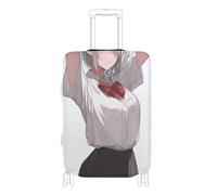 EtherSpher Anime Student Sexy Girl Beauty Elastic Cover for Carry on Luggage Dustproof Suitcase Elastic Cover Luggage Protector Fit 18-32 Inch Luggage