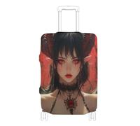 EtherSpher Anime Style Demonic Sexy Beauties Elastic Large Luggage Covers for suitcases Washable Baggage Cover Baggage Protector Fit 18-32 Inch Luggage