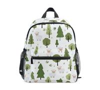 EtherSpher big kid backpack with name tag Indiana Lambs forests Off White