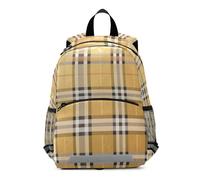 EtherSpher Black White Gold Checkered Plaid backpack for girls kids 8 year old chest strap bookbags for child mochilitas para ni?os