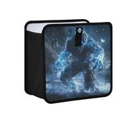 EtherSpher Blue Flash Tech Ape Warrior Hanging Car Trash Cans Car Seat Garbage Can