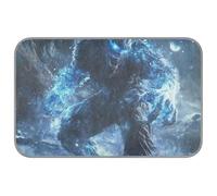 EtherSpher Blue Flash Tech Ape Warrior Summer Dog Cooling pad Self Cooling mat for Dogs Outdoor for Cats Indoor Waterproof tapete refrescante para mascotas M