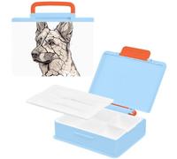 EtherSpher Box Adult Lunch Box Sweet German Shepherd Dog