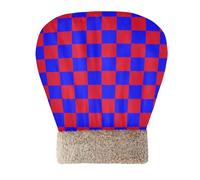 EtherSpher Buffalo Plaid Check Red Blue Cave Cat Bag Bed for Indoor Cats Hideway for cute's Winter Cozy Plush Self-Warming