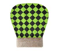 EtherSpher Buffalo Plaid Yellow Green Black Cat Bed Cave Sleeping Bags for Cats Pet Snuggle Sack Winter Comfortable Cozy Self Heating