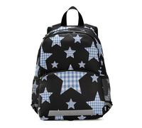 EtherSpher Cartoon Black Checkered Plaid Stars toddler boy backpack for 3 year old safety bookbag for student mochilas escolares para ni?os de 5 a?os