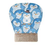 EtherSpher Cartoon Cute Penguin Blue Cat Sleep Bag Bed for Indoor Cats or Small Dogs Kitten's Mat Pad Sack Winter Comfortable Self-Warming