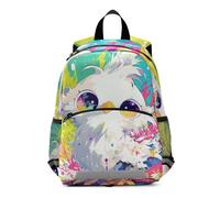 EtherSpher Cartoon Cute White Bird cool kids backpack for boys harnessing with leash books bag for 3-4 year old mochilas para ni?as de 3 a?os