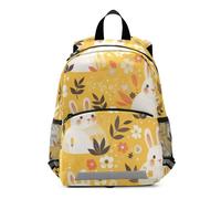 EtherSpher Cartoon Cute White Rabbit backpack bags for kids chest clip book bags for 2 year old mochilas escolares para ni?as de 5 a?os