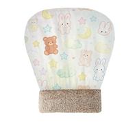 EtherSpher Cartoon Dreamy Beer Bunny Cute Sleeping Bag Covered Cat Bed for Indoor Cats and Mini Dogs Pet Snuggle Sack Winter Cozy Semienclosed