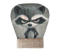 EtherSpher Cartoon Funny Gray Raccoon Bag Bed Cave for Cat for Indoor Cats Pet Snuggle Sack Winter Cozy Self-Warming