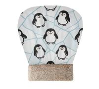 EtherSpher Childish Penguin Black and White Cat Sleep Bag Bed for Indoor Cats for Small Dogs Kittens Tunnel Pet Hideaway Cold Weather Soft Plush Wrap Semienclosed