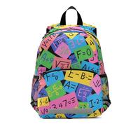 EtherSpher Colorful Cartoon Mathematical Formulas kid backpack drawstring bookbag for children mochilas de moda para adolecentes