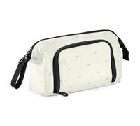 EtherSpher Cute Blue Dots pencil poucheses Large Capacity Cute Pencil Case Portable for Adolescentes Preppy School asesorios para la escuela