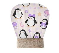 EtherSpher Cute Cartoon White Penguin Cat Cave Bed Sleeping Bag for Indoor Puppy and Cats Hideway for cute's Cold Weather Soft Self-Warming