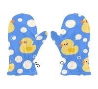 EtherSpher Cute Cartoon Yellow Ducks cute toddler girl mittens age 4-5 gloves toddler girl guantes para el frio ni?as S 2-4