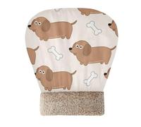 EtherSpher Cute Dachshund Dog Simple Cat Bed Cave Bag for Cats and Small Dog Kitten's Hideaways Winter Soft & Safe Self Heating