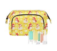 EtherSpher Cute Duck Cartoon Illustration Makeup Bags Zipper Cosmetic Bags For Women Travel Women's Coin Change Purse for Travel Makeup, Cute Duck Cartoon Illustration, One Size