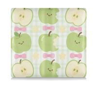 EtherSpher Cute Green fruit Bow Pu Leather Toursuit car registration and insurance card holder Document Wallet for Cards, Essential Document, Driver License Vehicle Paperwork