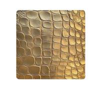 EtherSpher Gold Crocodile Skin Texture_4 Cosmetic Pouchs Camera Lens Cloth Magic Sticker Cosmetic Organizer Wrap 21.7 X 21.7 Wrapper Makeup For Women, Gold crocodile skin texture_4, 21.7x21.7in