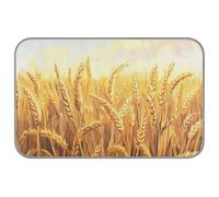 EtherSpher Golden Wheat Field Illustration Summer pet Cooling mat for Dogs Self Cooling Blanket for Cats for Animals Outdoor cat Cordless cama Fria para perro M