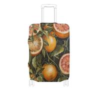 EtherSpher Grapefruit Elastic Luggage Protector Cover Scratch-Resistant Fit Suitcase Elastic Cover Luggage Protection Fit 18-32 Inch Luggage