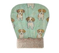 EtherSpher Green Dog Art Painting Cave Cat Bag Bed for Cats Tunnel Hideaway Cold Weather Cozy Wrap Semienclosed