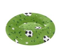 EtherSpher Green Field Football Anxiety Relief Pet Cat Beds fluffier Calming Bed for Small Size Pets Sleeping camitas para perros