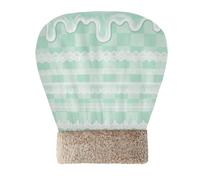 EtherSpher Green Lolita Lace Plaid Cat Cave Bed for Indoor Pets Pet Pad Sack Winter Comfortable Cozy Self Heating