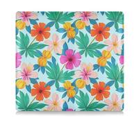 EtherSpher Hawaii Style Leaf Floral Pu Leather Car Registration and Insurance Card Holder Truck Accessories for Essential Document, Driver License, Cards, Hawaii style leaf floral, One Size