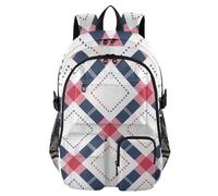 EtherSpher Laptop Backpacks for Women Blue Red Lines Buffalo College Work Bag 17.5 inch Mens Backpacks Office Back Pack mochilas para trabajo 7-18