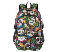 EtherSpher Laptop Backpacks for Women Men Mexico Cinco De Mayo Pandas Vivid Color School College Bookbag 17.5 inch Backpack College Business Back Pack mochilas 7-18