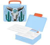 EtherSpher Leakproof Lunch Box Cowskull Western Boho