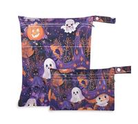 EtherSpher Lovely Halloween Poster waterproof dry bag waterproof 2 Pack travel essentials for baby with handles for yoga, beach