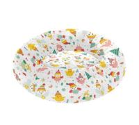 EtherSpher Merry Christmas Rainbow Playful Colorful Warm & Soft Pet Dog Beds fluffier Puppy Beds for Small Size Pets Supplies cama para gato