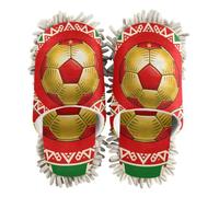 EtherSpher Microfiber Cleaning Slippers Shoes for Kitchen House Cleaning Juneteenth 2026 World Cup Soccer Ball