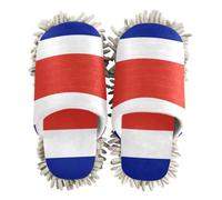 EtherSpher Microfiber Slipper Mopping Shoes Shoes for Kitchen House Cleaning Flag Costa Rica