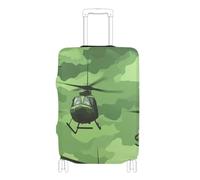 EtherSpher National Vietnam War Veterans Day Army A Helicopter_4 Elastic Luggage Cover Protector Anti Scratch Suitcase Cover Travel Accessories Fit 18-32 Inch Luggage