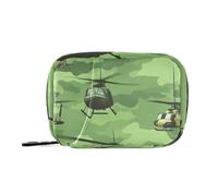 EtherSpher National Vietnam War Veterans Day Army A Helicopter_4 medication bags with Detachable Compartments reusable pill bag organizer for purse