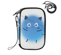 EtherSpher Passport and Vaccine Card Wallet Combo Wallet Combo Cartoon Cute Blue Monsters