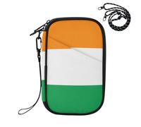 EtherSpher Passport Holder for Travel Men Travel Documents Organizer Protector Ivory coasts Flag