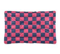 EtherSpher Purple and Blue American Plaid Washable Dog Bed Mat Soft Comfortable Anti-Slip Bottom Cat Kennel Crate Pad for Medium/Large Dogs 36" x 24"