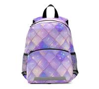 EtherSpher Purple Dragon Scales Sparkling sports backpack for kids chest strap book bags for elementary mochilitas para ni?os