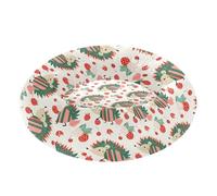 EtherSpher Red and Green Playful Hedgehog Christmas Warm & Cozy Pet Cat Bed fluffier Cat Cave Bed for Medium Size Pets Supplies cama para perros medianos