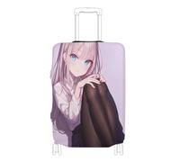 EtherSpher Sexy Cartoon Anime Girl Elastic Covers for Luggage Scratchproof Suitcase Cover Suitcase Protector Fit 18-32 Inch Luggage