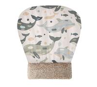 EtherSpher Soft Colors Camouflage Whale Bed Bag for Cat for Puppy Dog Cats Pet Snuggle Sack for cute Winter, Comfortable, Washable Washable