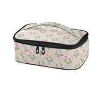 EtherSpher Soft Pink White Rose Flower Decorative Men Lunch Bag (longword) Small Lunch Box for Men for Beach Bolsa térmica para comida