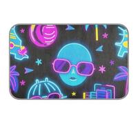 EtherSpher Summer Neon Cool Glasses Coconut Tree Summer Summer Cooling mat Self Cooling Blanket for Cats for Kitten Cats Outdoor Cute esterilla refrescante para Perros M