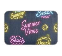 EtherSpher Sun Neon Summer Vibes Beach Summer Cooling Dog mat Self Cooling mat for Dogs for Doggie Indoor cat Essentials cama refrescante para Perros M